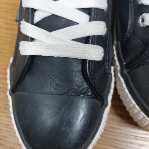British Knights Hombre Entrenadores de caña alta Blanco Negro Zapatos Roco, Talla UK 7 Usados - Imagen 5 de 11