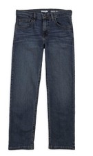 Wrangler Boys Straight Fit Denim Jeans, Size 10 Regular - NWT