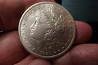 1884-S Key date  Morgan Silver Dollar AU+ Looks UNC at first glance