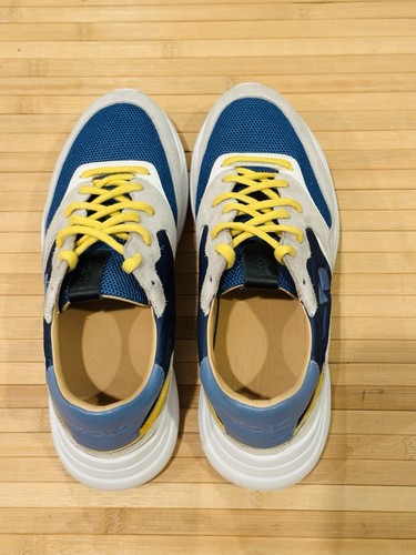 Koio Avalanche Sneakers Blue & Yellow Women’s 8 Men’s 6 Eu 39 Retail $298 - Picture 11 of 12