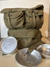 WW2 Or WW1 Unmarked Military Style Backpack With Canteen,  Bob Smith Markings