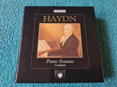 Haydn, Complete Piano Sonatas, 10 x CD box set, Brilliant Classics - Image 1 of 3