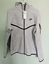 Nike Tech Fleece Gray Heather Men's Hoodie Jacket Sz Small HV0949-063  135