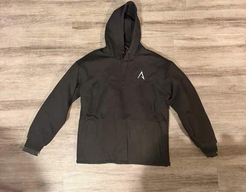 Alphatech Premium Snow Gear Mens XXL Black Pullover Hooded Snowboard Jacket video thumbnail