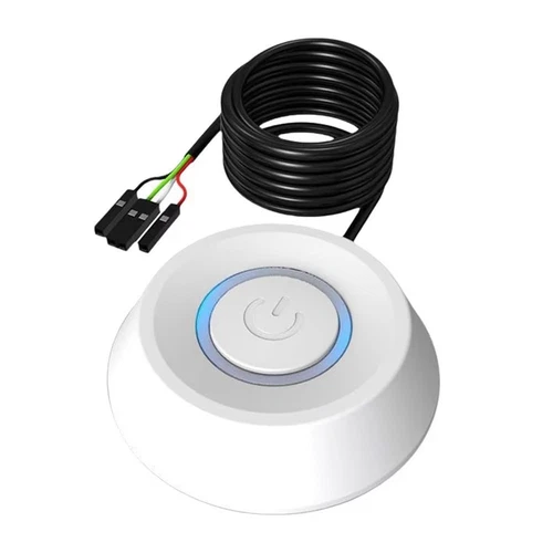 Computer-Desktop-, 1,8 M, PC-Motherboard, Externer Start--LED-Lichtknopf, V3246