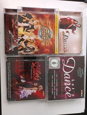 CD-Sammlung Let's Dance 2006,2011,2012,2015,2016 Insgesamt 9CD's+1DVD