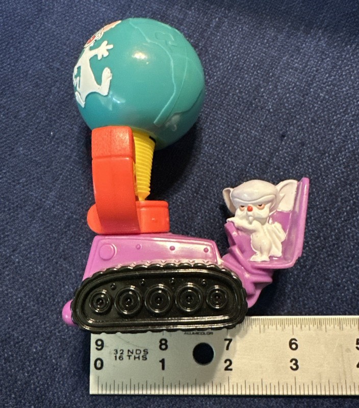 Pinky and the Brain McDonalds Happy Meal Toy 1994 Warner Bros Animaniacs