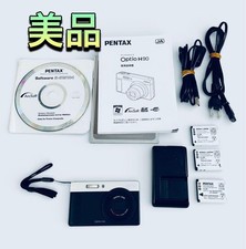 Pentax Optio H90 Digital Camera Silver/Black Compact Excellent Condition From Ja