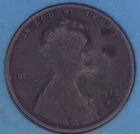 1915-D Lincoln Wheat Cent 🪙 Raised “Bulge” Obverse – Distorted Bust - Oddity