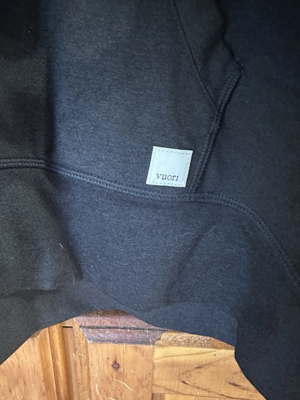 vuori ponto performance 1/2 zip dreamknit pullover hoodie