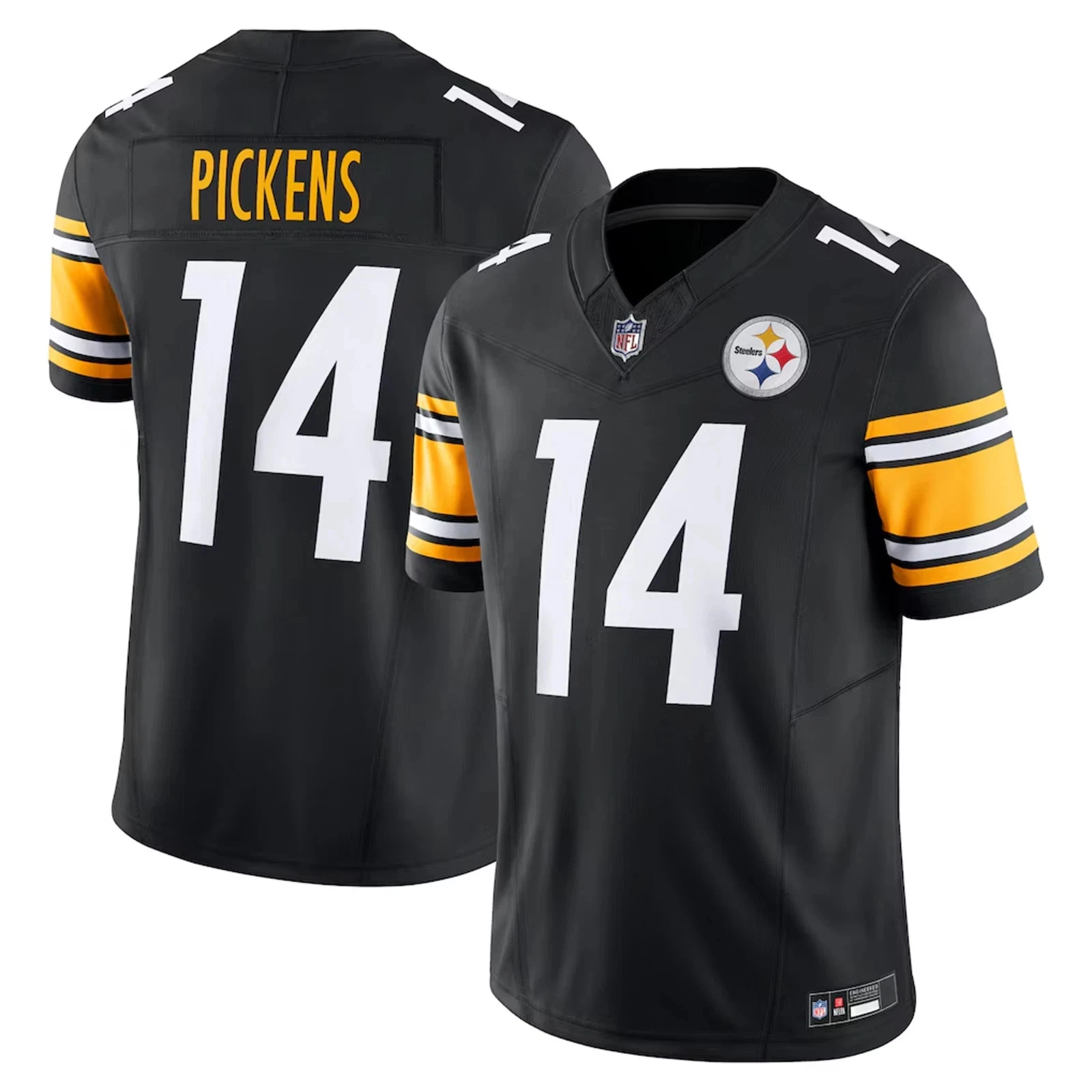 Men's Pittsburgh Steeler Black Game Jersey