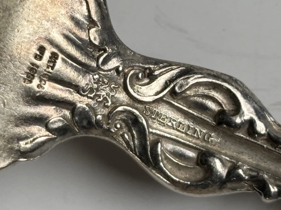 Whiting Lily Sterling Silver Luncheon / Dinner Fork - 6 3/4" - 47g - Image 2 of 4