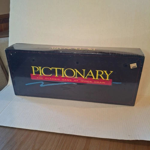 Vintage Milton Bradley Pictionary Game 1993 Golden Games #4531