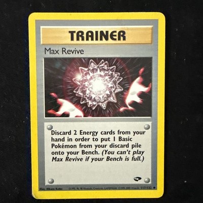 Pokémon TCG Max Revive Gym Challenge 117/132 Regular MP.