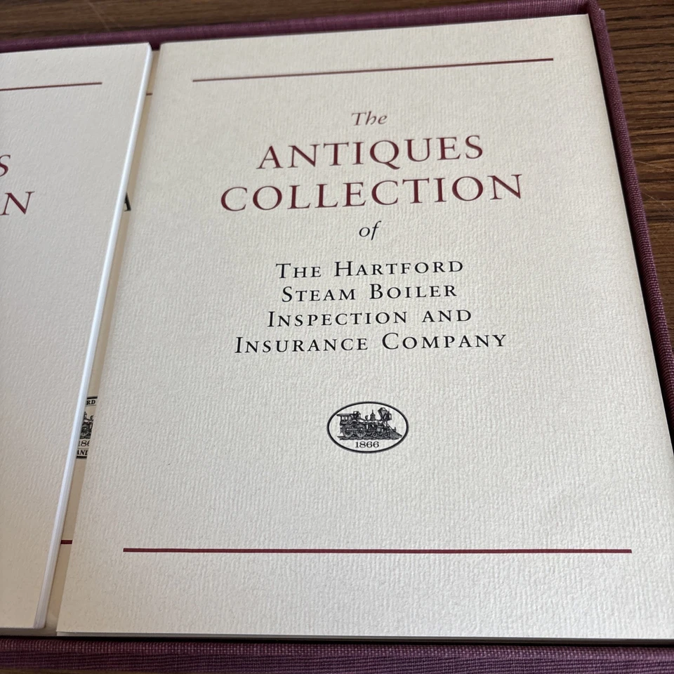 The Antique Furniture and Fine Arts Collection Hartford Steam Boiler with Prints - Image 2 of 4