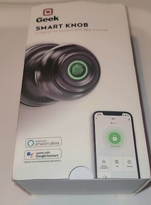 Smart Door knob Fingerprint Door Lock Biometric Door Knob with App Control & Key