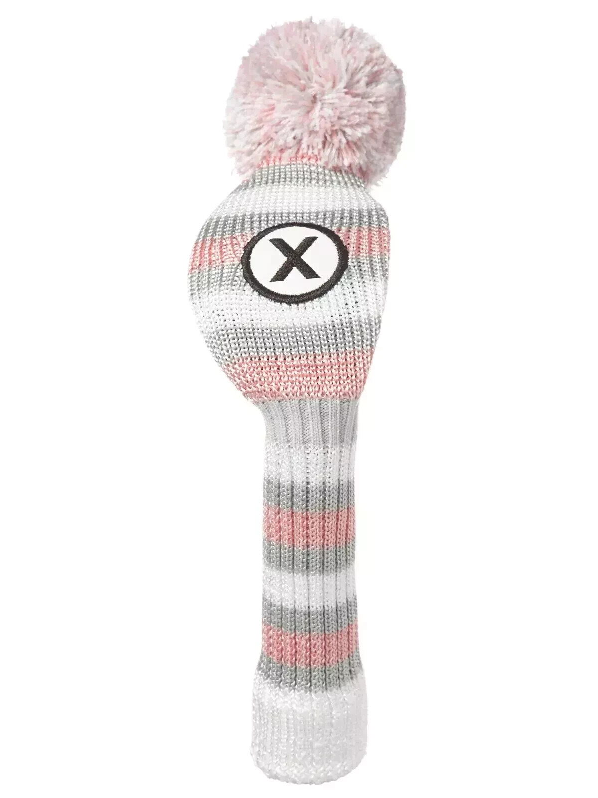 Женский вязаный гибридный головной убор Maxfli, Розовый - X