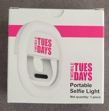 NEW Selfie Light With Charging Cord From T-Mobile