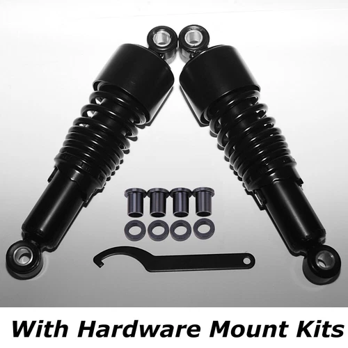 Rear Suspension Shocks Absorbers 10.5'' For Harley Dyna Sportster FLH/FLT FXDWG - Picture 14 of 18