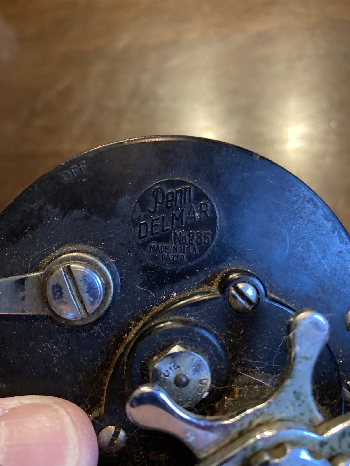 Vintage PENN Reels DELMAR No. 285 Saltwater Conventional Fishing Reel