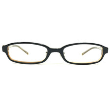Anne Klein Eyeglasses Frames AK 8071 171 Black Brown Rectangular 51-18-135
