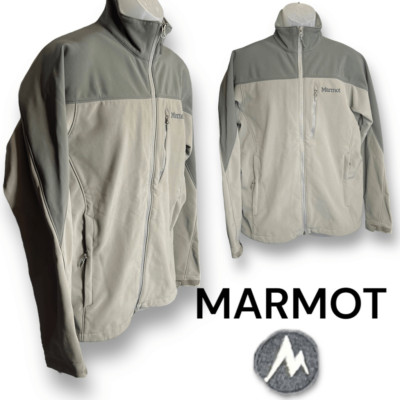Marmot Jacket Trango Softshell Gray Jacket Wind M2 Men s Medium Hiking Golf