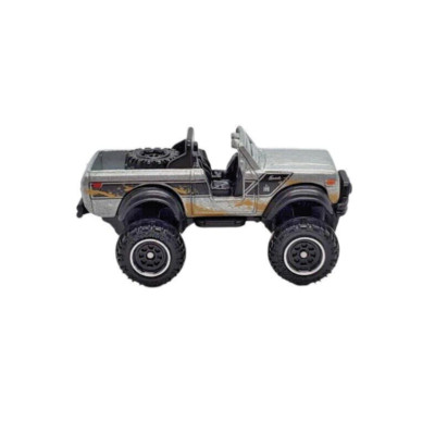 2022 Matchbox International Scout 4x4 - Silver - MBX Rally II - Loose