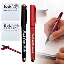 Fresh Outta F ks Pad and Pen,Snarky Novelty Fresh Outta F ks Pen ET