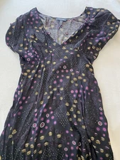 Modcloth Women's Long (58”) Black Sleeveless Dress Size Small