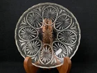 Vintage Anchor Hocking Star Cameo Medallion Serving Bowl 8"