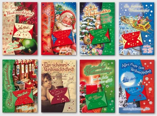 Weihnachtskarten, viele Motive,Glückwunschkarten mit Umschlag, Blitzversand - Bild 32 von 42