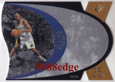 1997 UPPER DECK SPx GOLD PARALLEL: ERICK DAMPIER #18 PACERS DIE-CUT HOLOGRAM