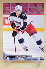 2022-23 Upper Deck Series 2 Base #307 Eric Robinson - Columbus Blue Jackets