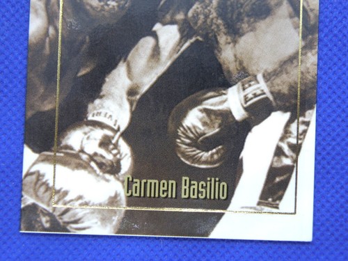 CARMAN BASILIO - BOXING LEGENDS LTD EDITION (300) PROMO - FUTERA PLATINUM (XH03) - Bild 3 von 7