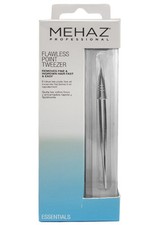 MEHAZ Flawless Pointed Tweezer MS351. Removes fine  ingrown hair fast  easy