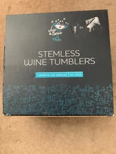 Stemless Wine Tumblers By Chic &  Tonic