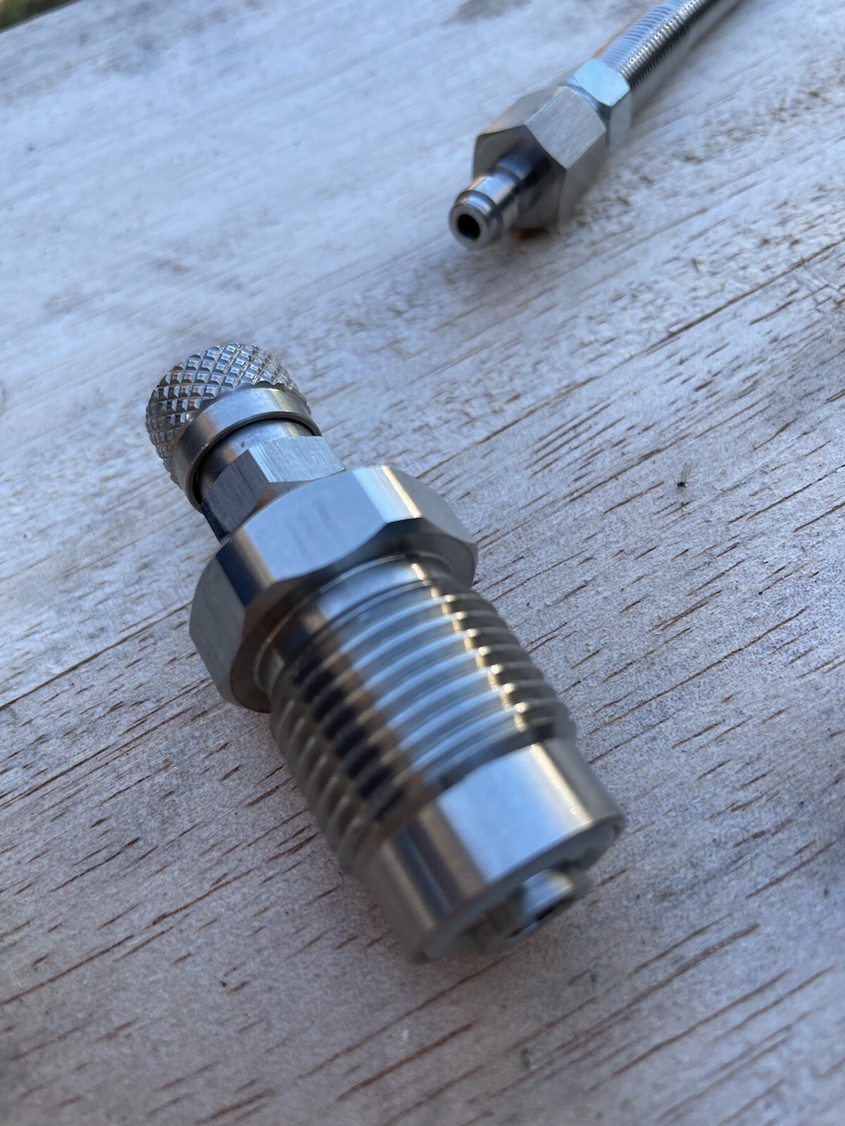 AIR RIFLE PCP FILLING HOSE WITH QUICK CONNECT TO DIN CYLINDER BOTTLE