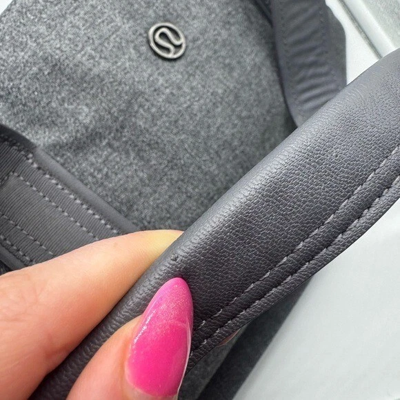 Bolso Lululemon Go Getter gris jaspeado Foto 4 de 4