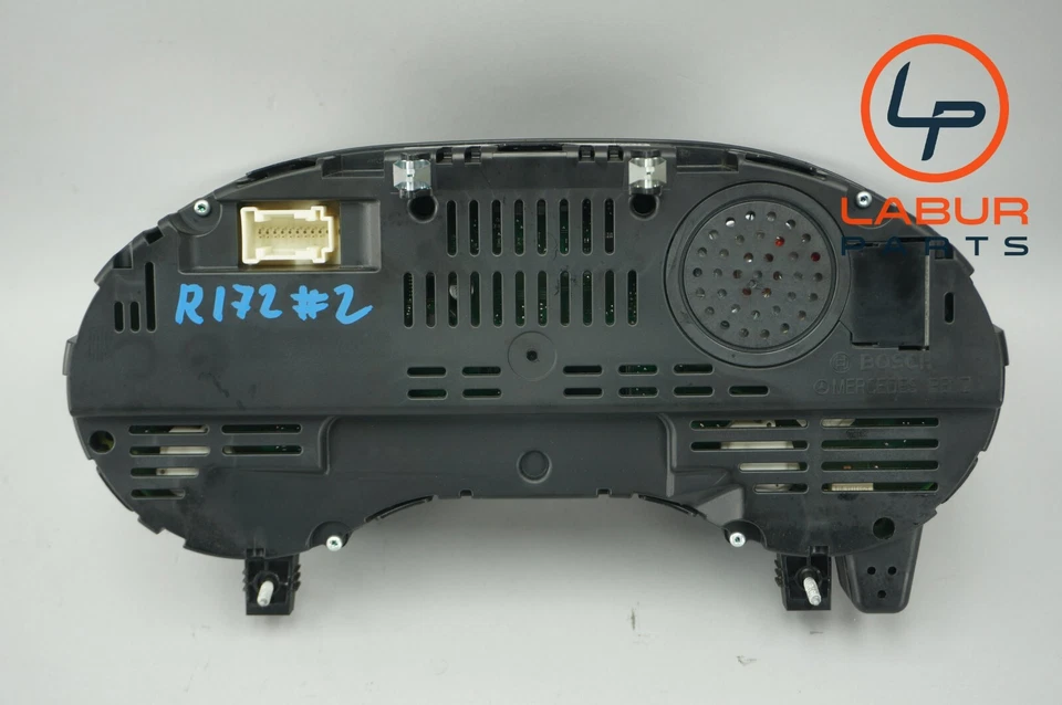 R172 2012 Mercedes SLK Class Speedometer Instrument Cluster Gauge 124K C1557 - Image 3 of 4