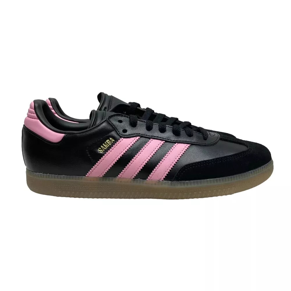 [IH8157] Adidas Mens SAMBA INTER MIAMI S Черный/розовый * НОВИНКА*