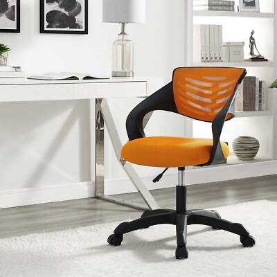 Modway Thrive Mesh Office Chair in Orange