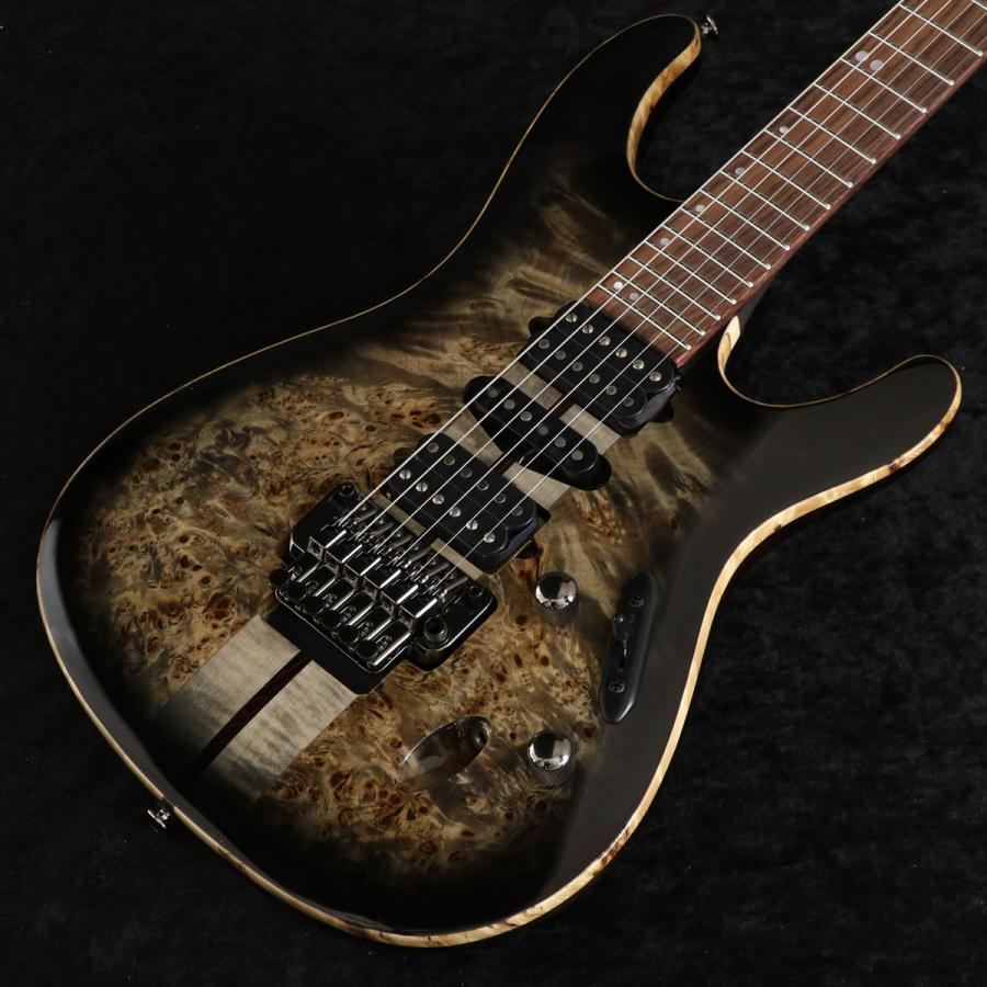 Ibanez Premium Series S1070PBZ-CKB Charcoal Black Burst with