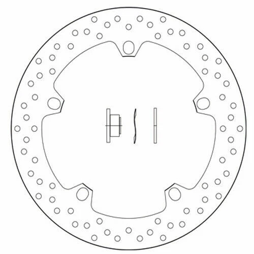 KIT 2 DISCHI FRENO ANT. BREMBO SERIE ORO 168B407D6 BMW R 1200 GS 2015 2016 - Immagine 3 di 4