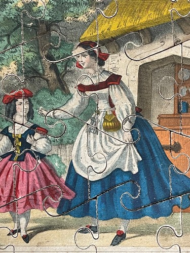 Collection puzzle XIXe Paris Petit Chaperon Rouge contes de fées Jannin - Photo 3/14