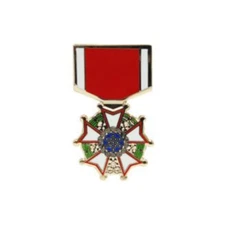 Legion of Merit Medal US Genuine Military Issue Lapel Medal Hat Pin 1-1/8"