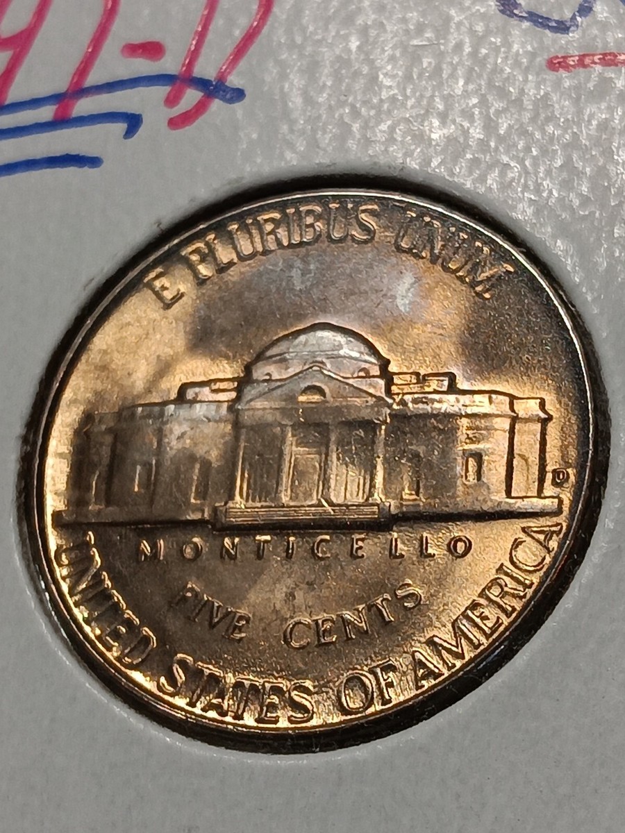 👉1947-D Full Steps Jefferson Nickel GEM BU STUNNING Eye