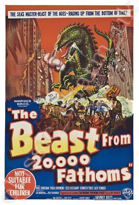 Exklusives Vintage Horrorfilm Poster Nachdrucke in Größen 6''x4'' 7''x5'' A4 & A3