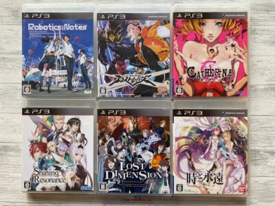 SONY PS3 Robotics; Notes & EX Troopers & Shining Resonance  & Lost Dimensions