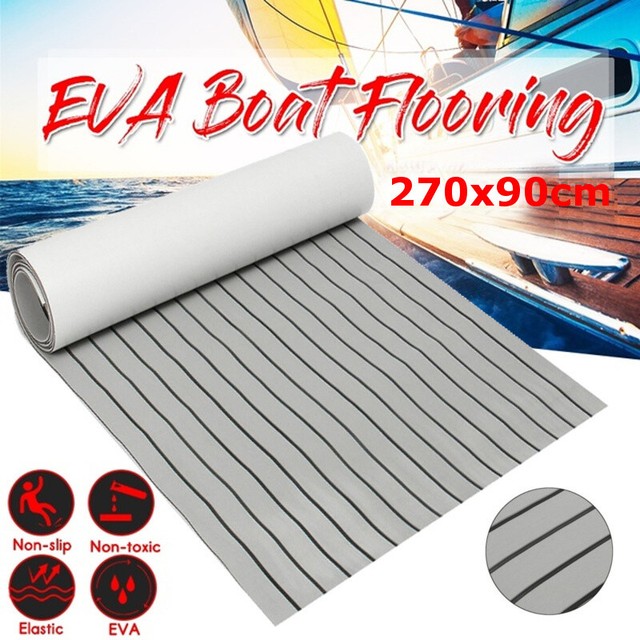 35''x106'' 6mm Eva Foam Marine Flooring Boat Decking Teak Sheet Yacht