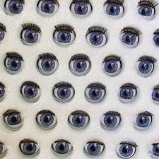 Violet Purple 10pr Sleep Doll Eyes Bulk Lot Wholesale Fit American Girl Eye Swap